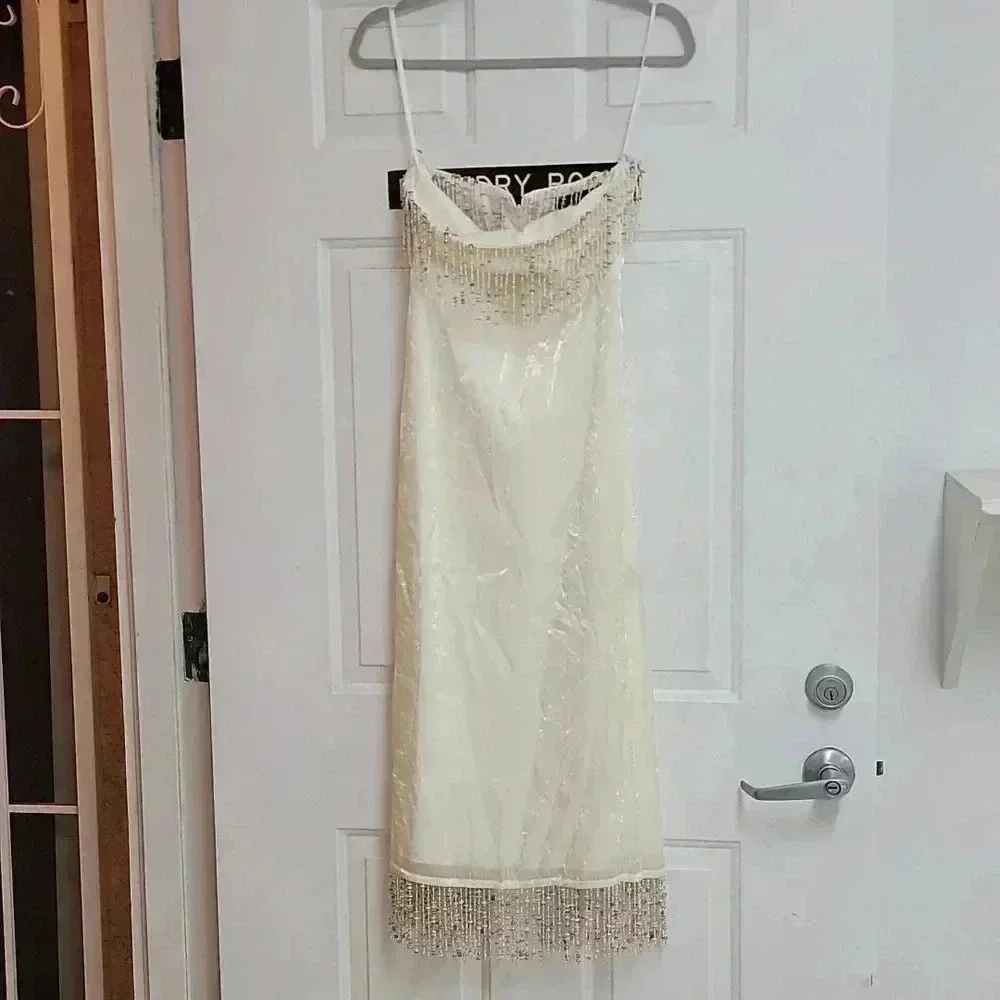 House of Harlow 1060 x REVOLVE Correra Midi Dress in Ivory